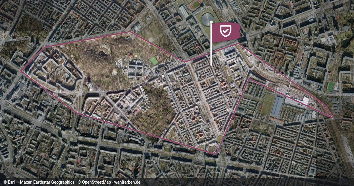 Kartenausschnitt des Gebiets 10249