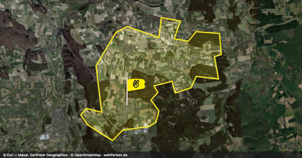 Kartenausschnitt des Gebiets 34479